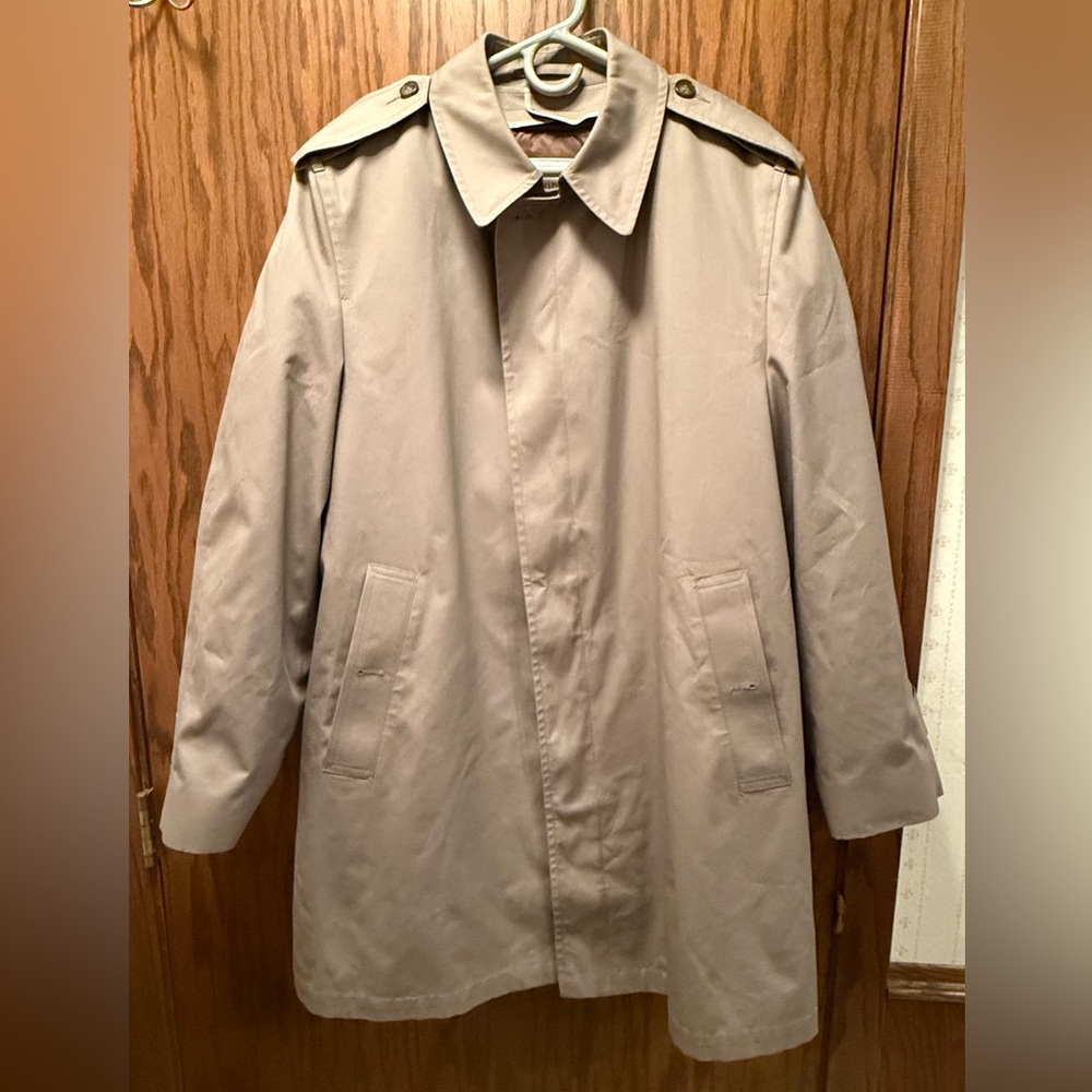 Vintage Men's London Fog Trench Coat